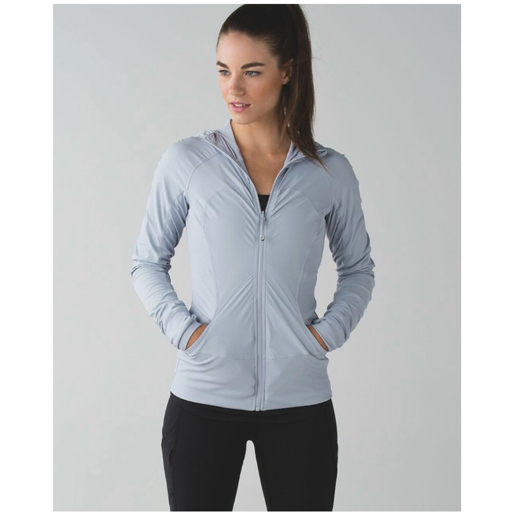 Lululemon In Flux Jacket Silver Fox